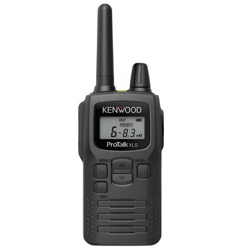 6 included: Kenwood PKT-300K 2 Watt 6 Channel UHF Analog Radio