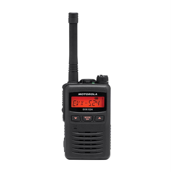 EVX-S24 UHF 3 Watt 256 Channel Digital Radio - Black
