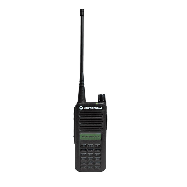 Motorola CP100D full keypad display radio detail