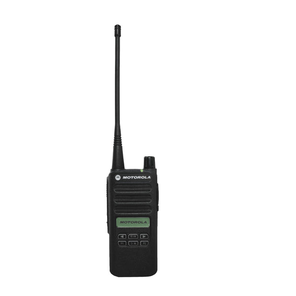 Motorola CP100D limited display radio detail