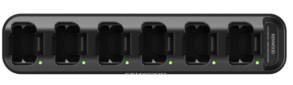 Kenwood KSC-506K 6-Unit Rapid Charger – Multi-Bay Charging Tray for PKT-300K Two-Way Radios