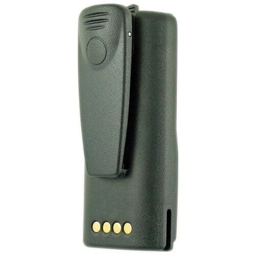 BP6305LI 2200mAh Li-Ion replacement battery with belt clip for Motorola RDX, RDU, RDV Series and CP110 two-way radios.