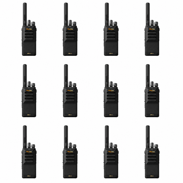 Motorola BPR45 12 Pack - twelve portable radios