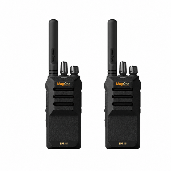 Motorola BPR45 2 Pack - two portable radios