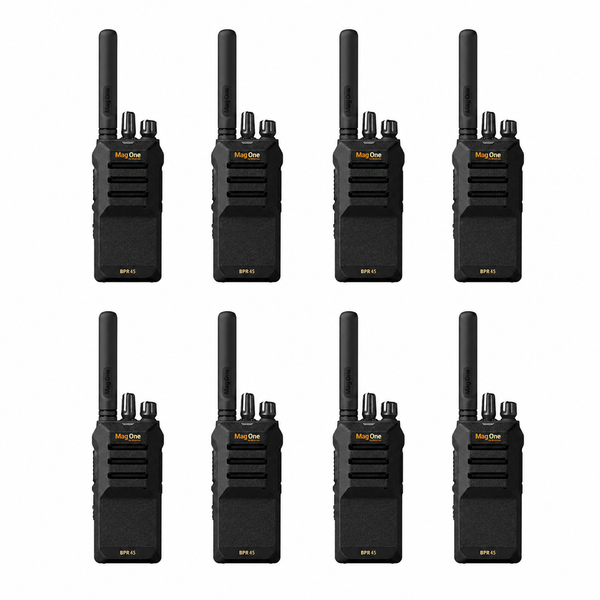 Motorola BPR45 8 Pack - eight portable radios
