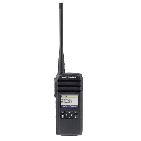 Motorola DTR700 Digital Radio 6 Pack with Multi-Charger