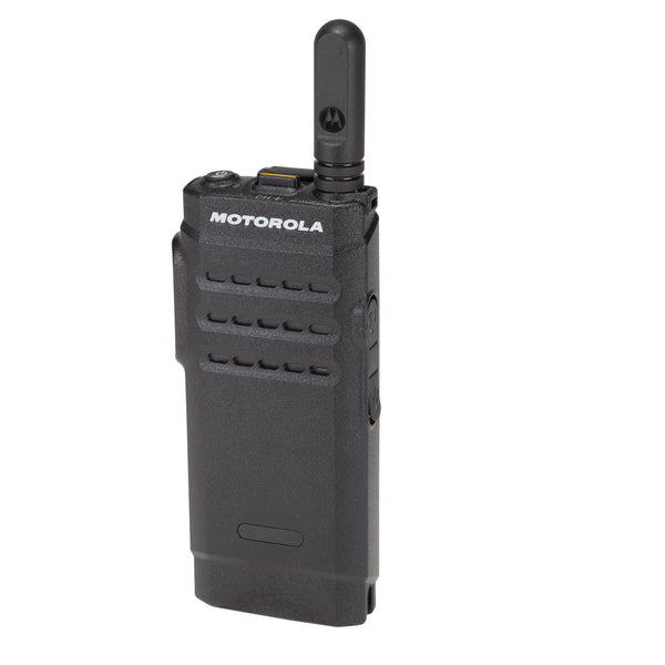 Motorola SL300 Non Display 6 Pack plus Multi Unit Charger and 6 PMLN7189 Swivel Earpiece
