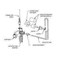 OTTO V1-10618 Three Wire Mini-Lapel Mic Kit for Vertex Radios Only